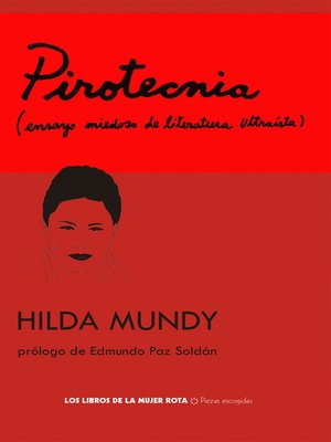 cover image of Pirotecnia